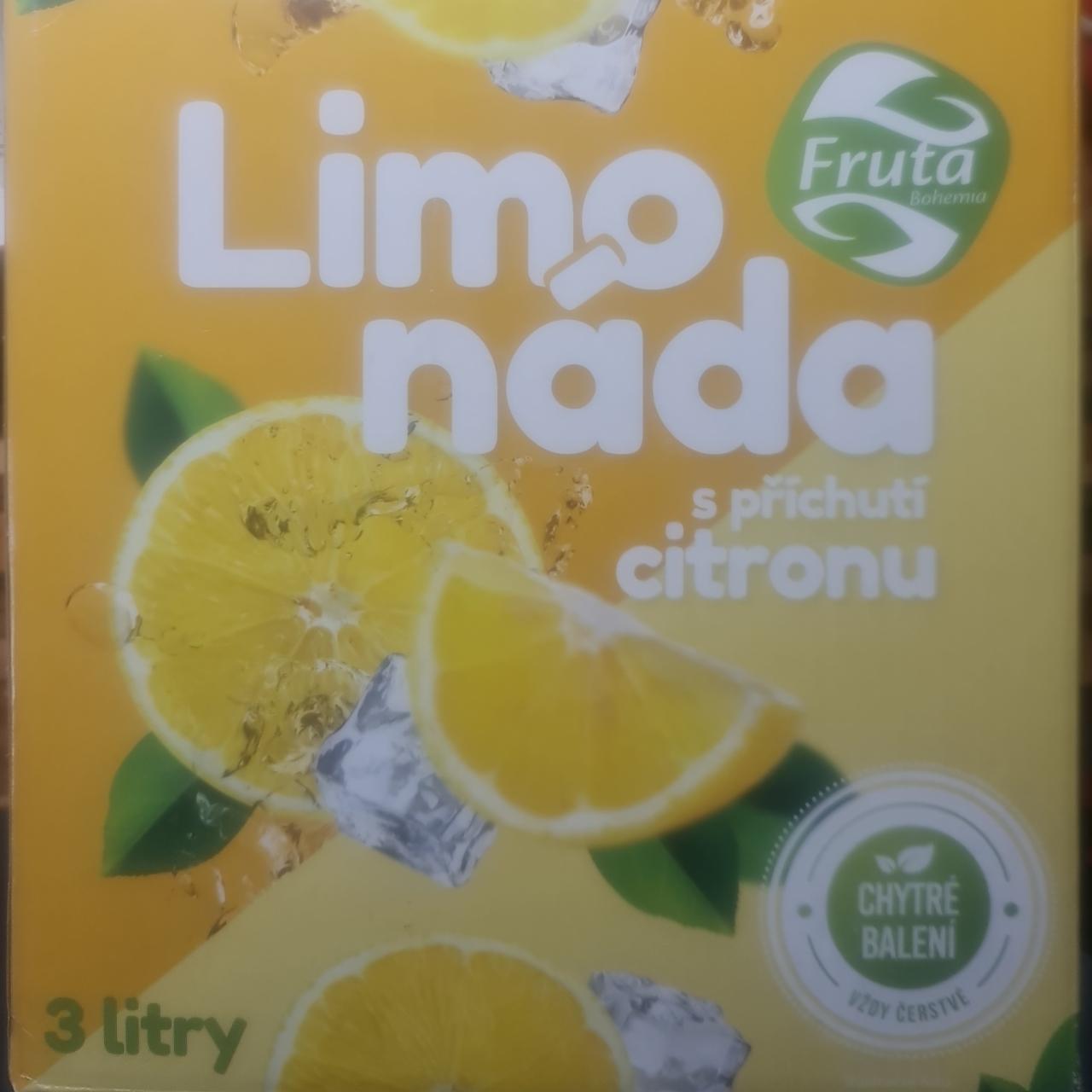 Fotografie - Limonáda s příchutí citronu Fruta