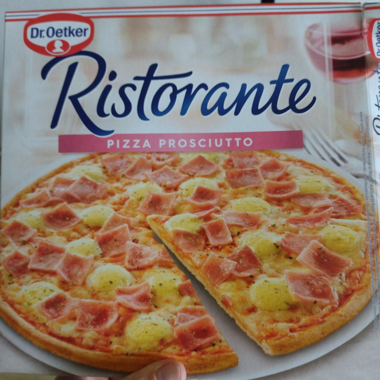 Fotografie - Ristorante Pizza prosciutto Dr.Oetker