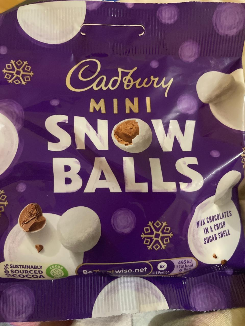 Fotografie - Mini Snow Balls Cadbury