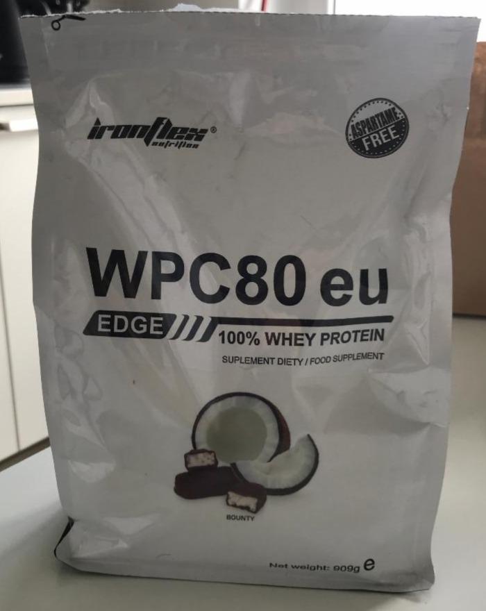 Fotografie - WPC80 eu 100% Whey Protein Bounty Ironflex Nutrition