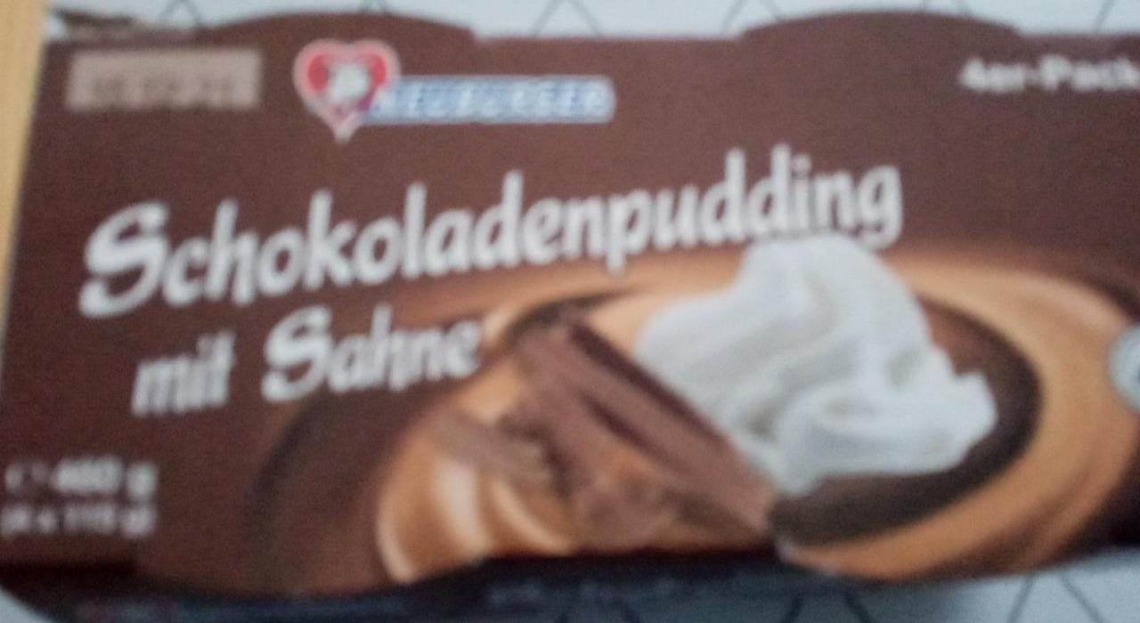 Fotografie - Schokoladenpudding mit Sahne Neuburger