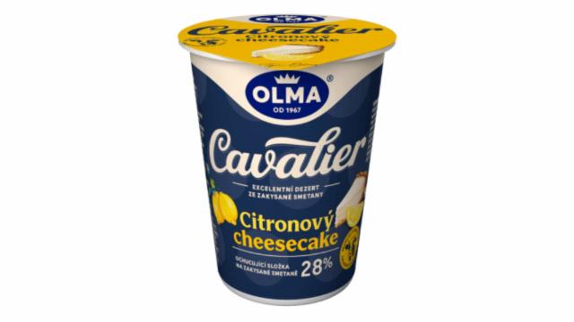 Fotografie - Cavalier dezert citronový cheesecake Olma