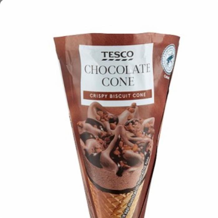 Fotografie - čokoládový kornout Chocolate cone Tesco