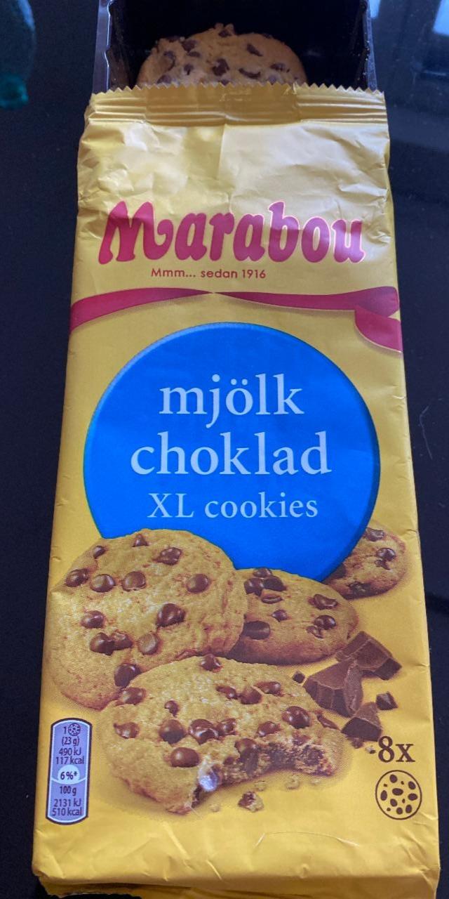Fotografie - Mjölk choklad XL cookies Marabou