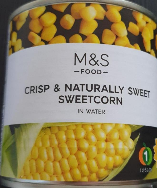 Fotografie - Crisp & Naturally Sweet Sweetcorn M&S