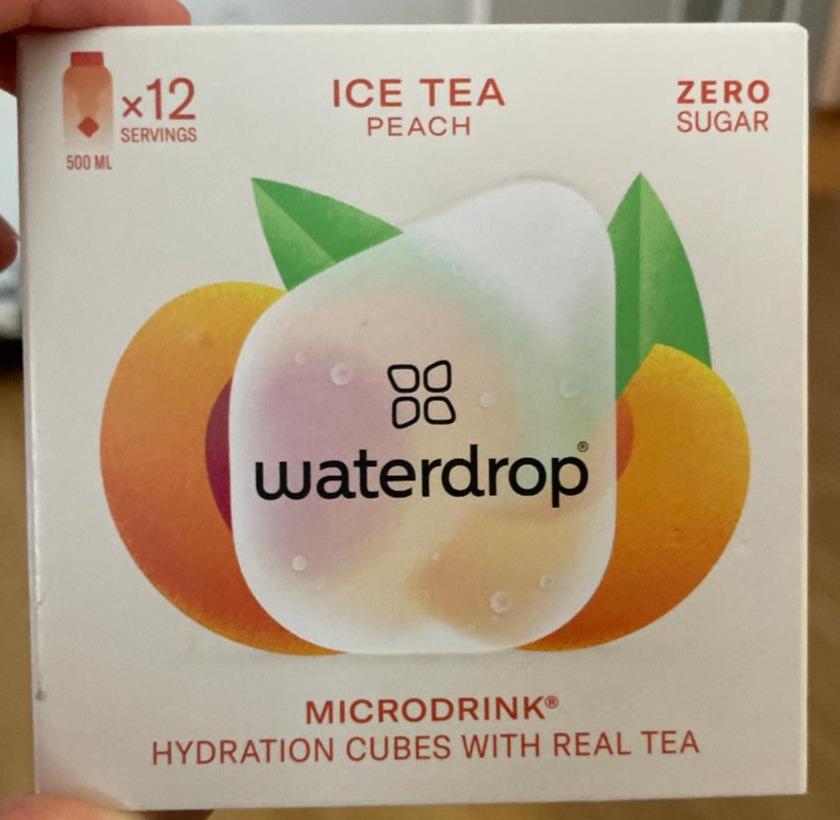 Fotografie - Microdrink Ice tea Peach Waterdrop