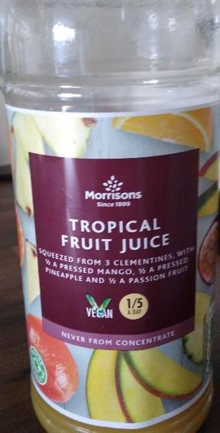 Fotografie - Tropical Fruit Juice Morrisons
