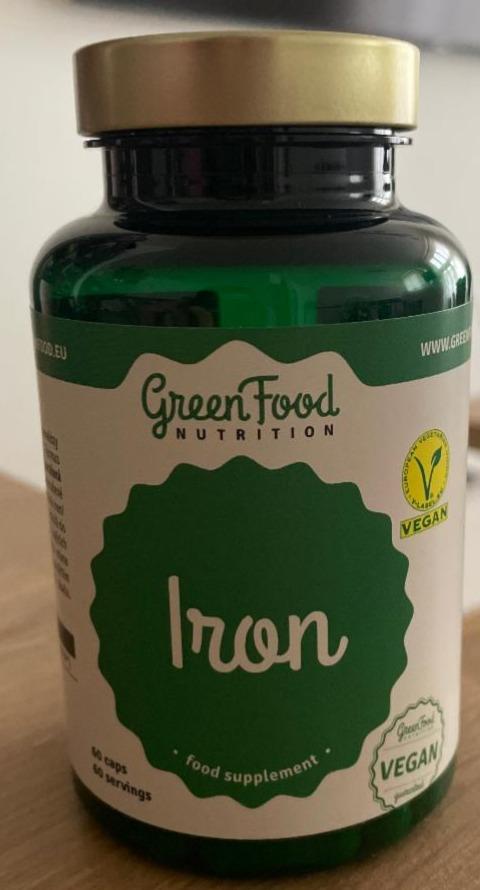 Fotografie - Iron GreenFood Nutrition