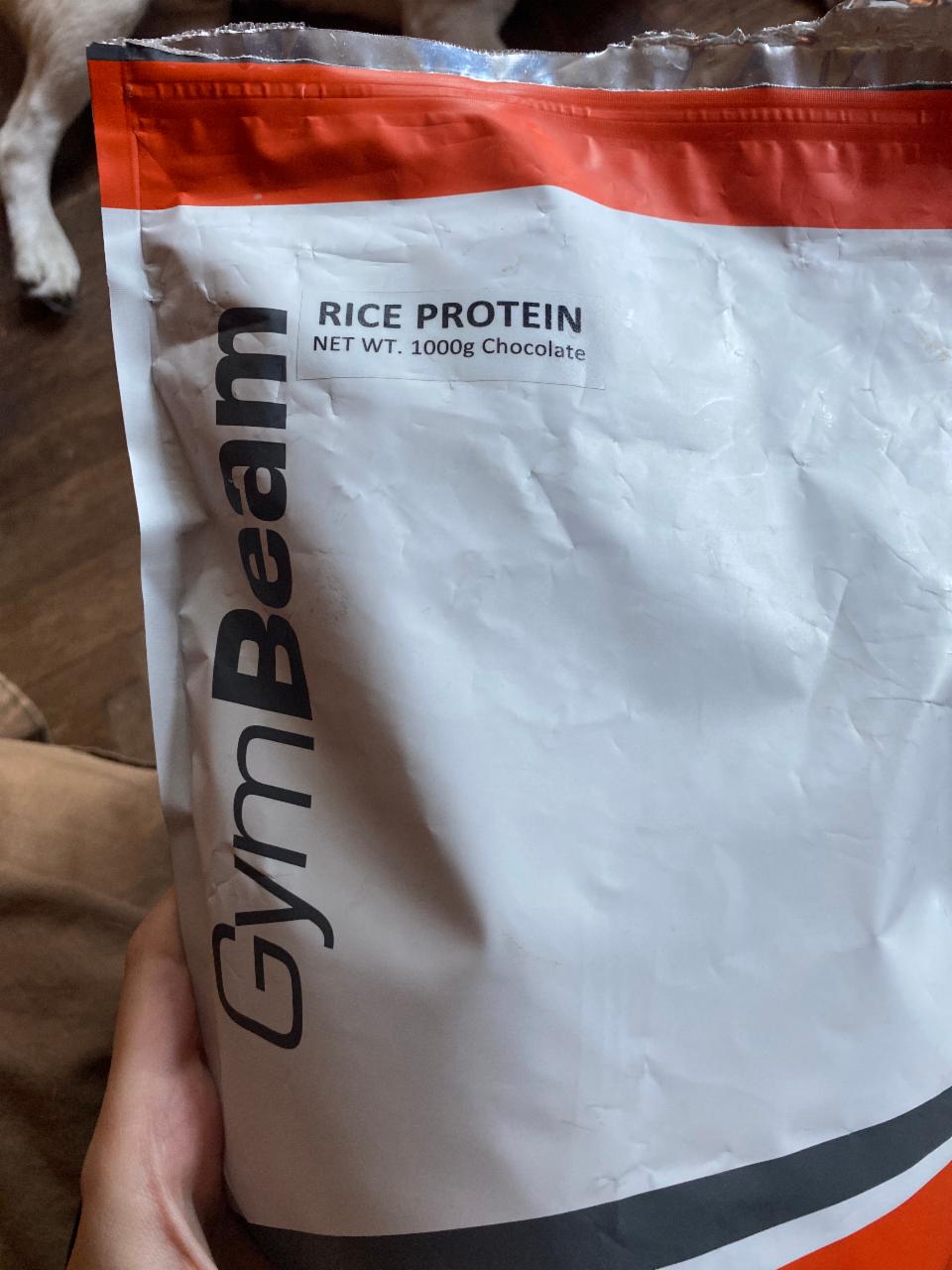 Fotografie - Rice protein Chocolate GymBeam