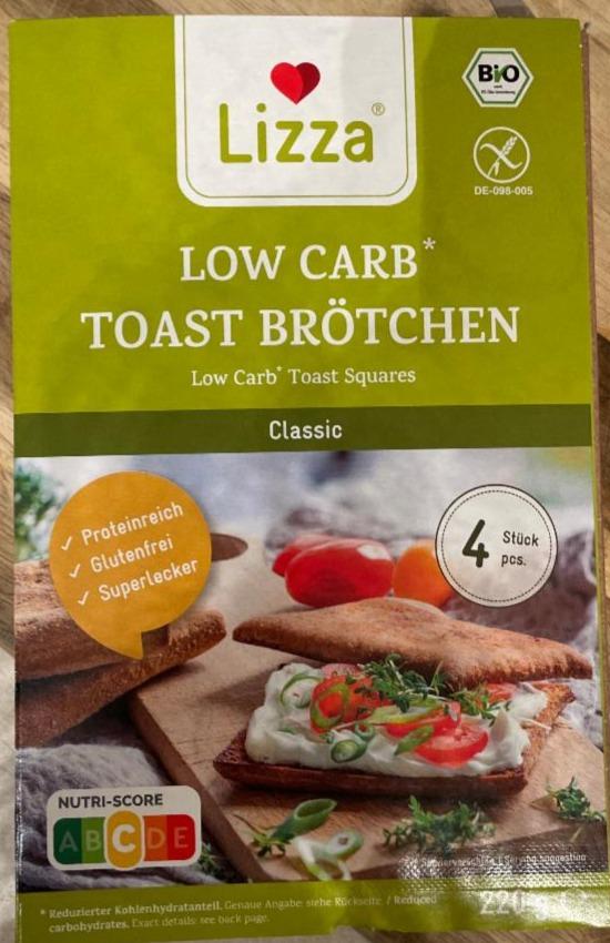 Fotografie - Bio Low Carb Toast Brötchen Lizza