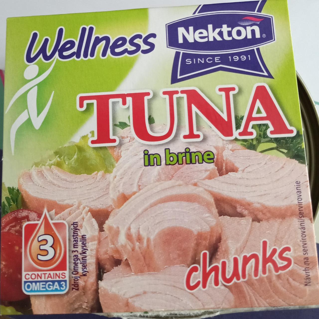 Fotografie - Wellness tuna in brine chunks Nekton
