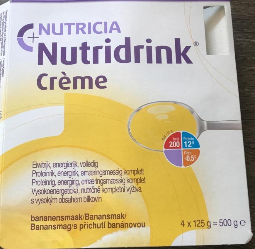 Fotografie - Nutridrink Crème s příchutí banánovou Nutricia