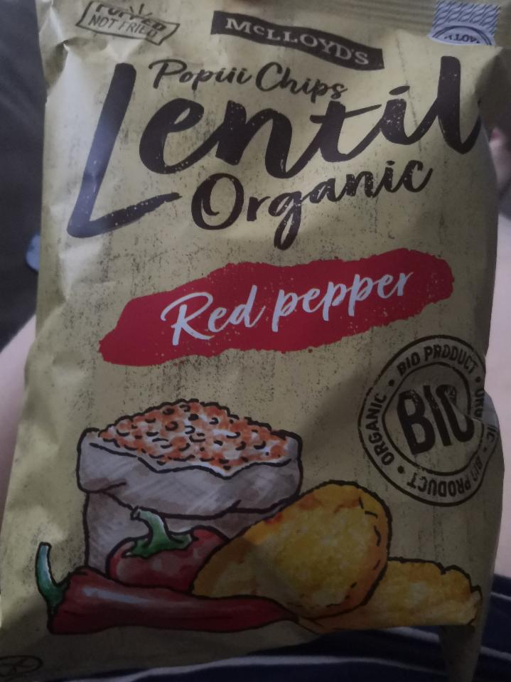 Fotografie - Popiii Chips Lentil Organic McLLOYD´S
