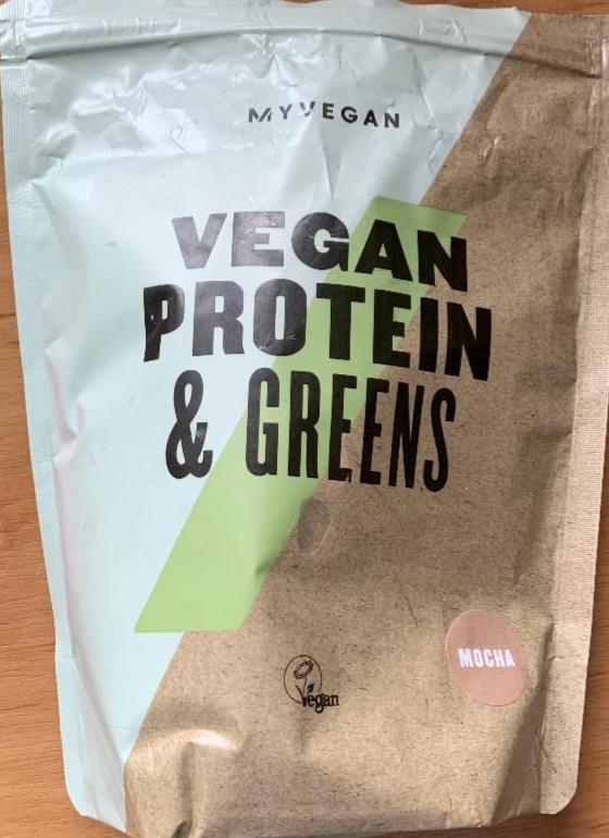 Fotografie - Vegan protein and greens mocha MyProtein