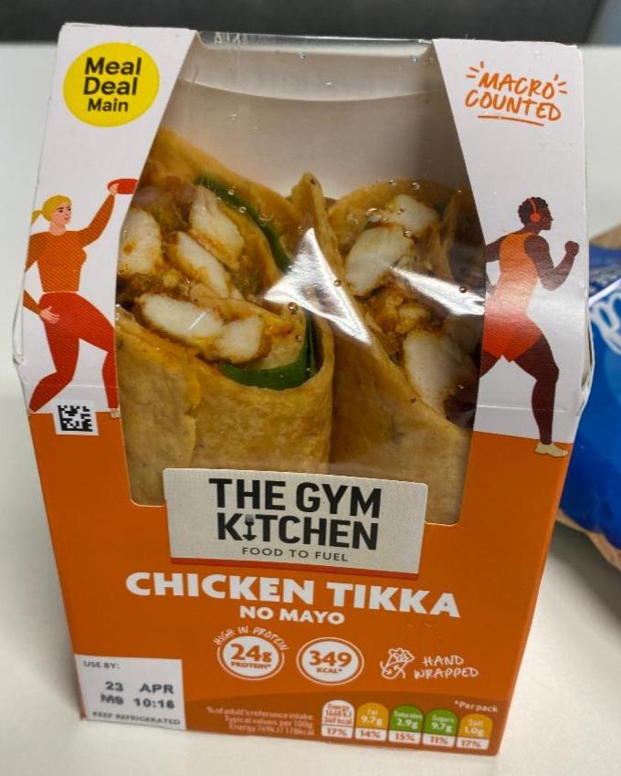 Fotografie - Chicken Tikka Wrap The Gym Kitchen