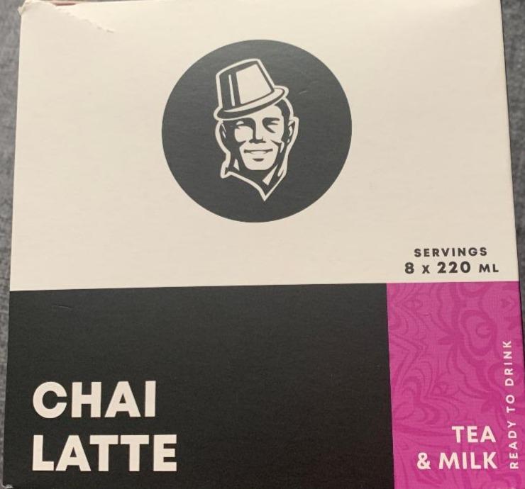 Fotografie - Chai Latte Tea & MIlk Kaffekapslen