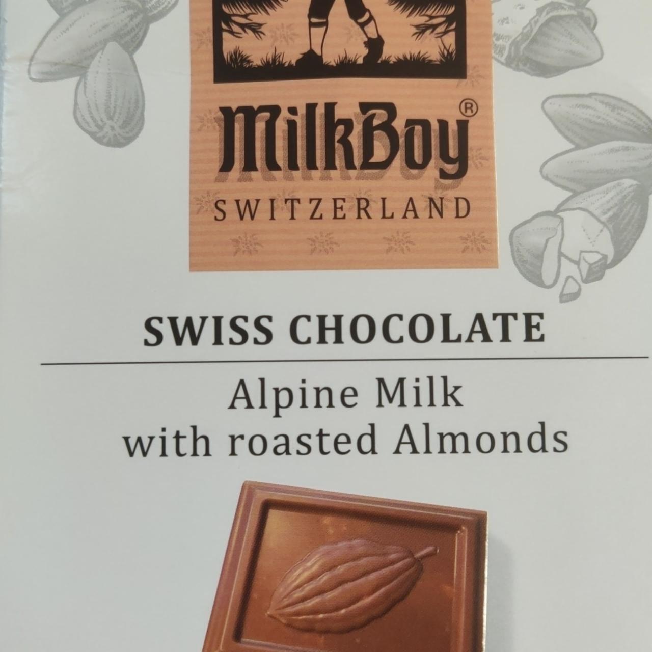 Fotografie - Milkboy Swiss Chocolate roasted almonds