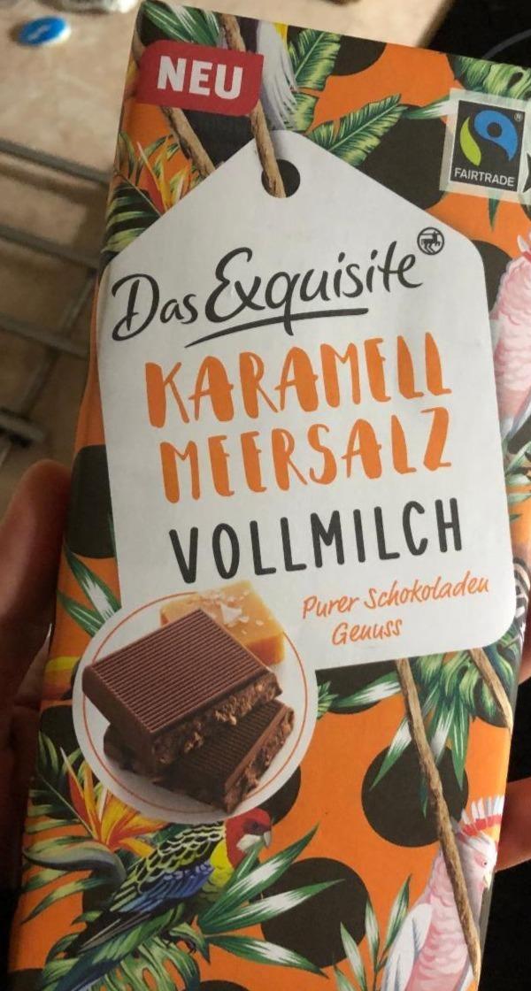 Fotografie - Mléčná čokoláda s karamelem a mořskou solí Das Exquisite