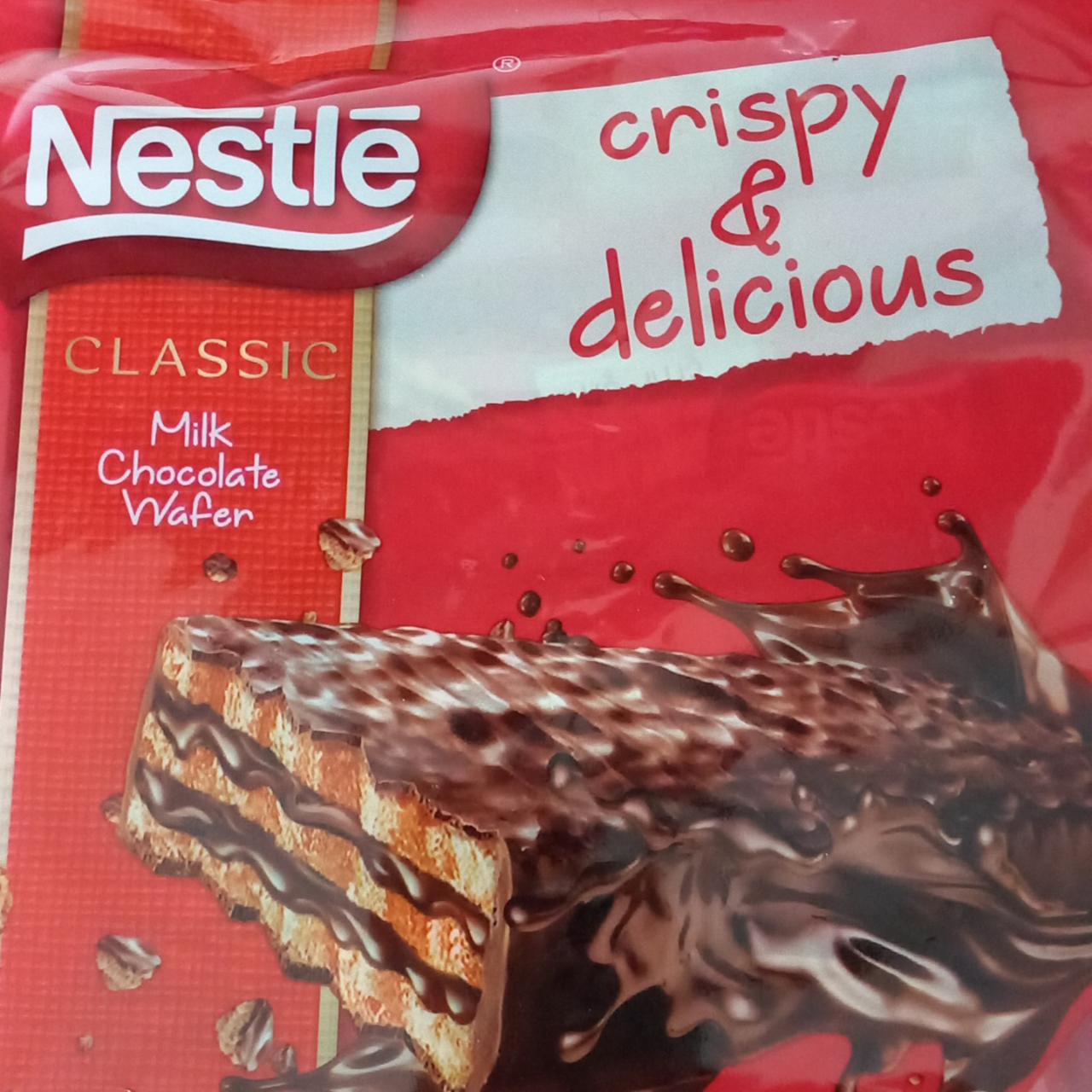 Fotografie - Crispy & delicious Classic Milk Chocolate Wafer Nestlé