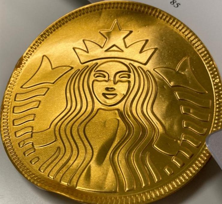 Fotografie - Mince z mléčné čokolády Starbucks