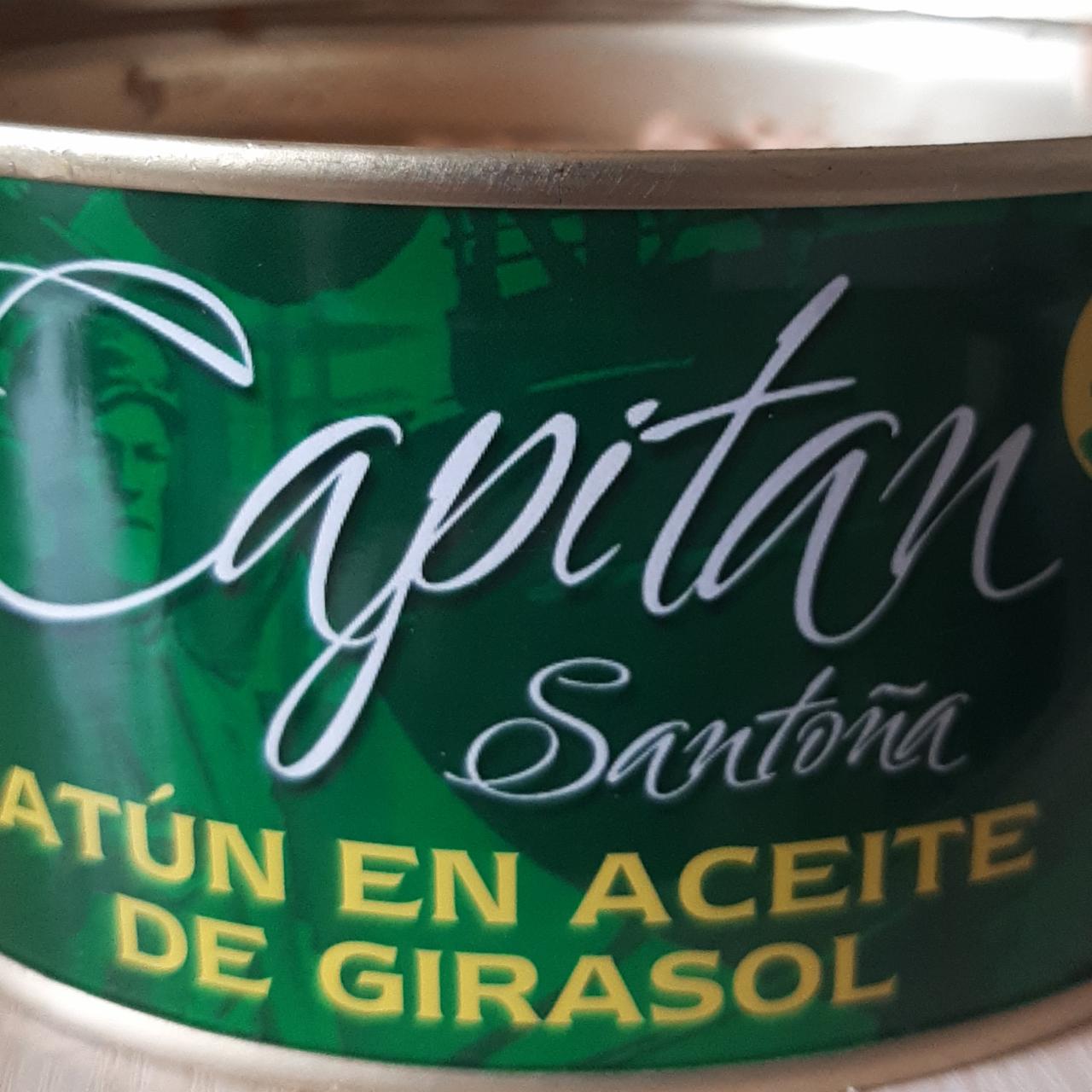 Fotografie - Atún en aceite de girasol Capitan Santoña