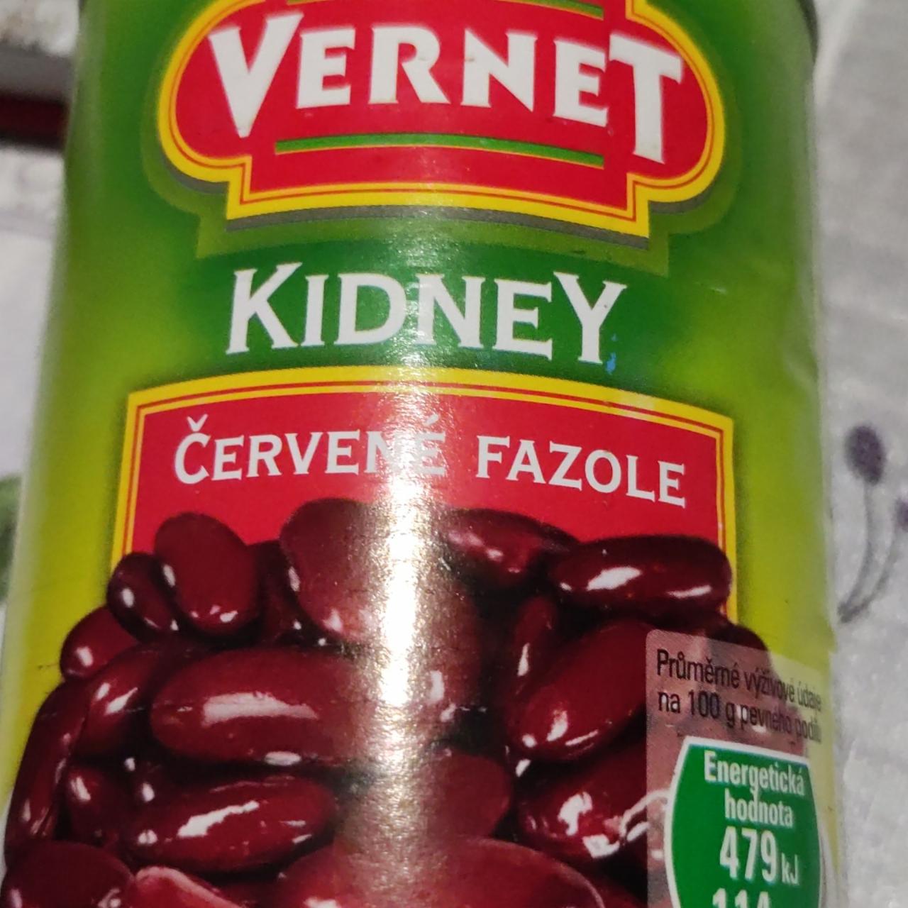 Fotografie - Kidney červené fazole Vernet