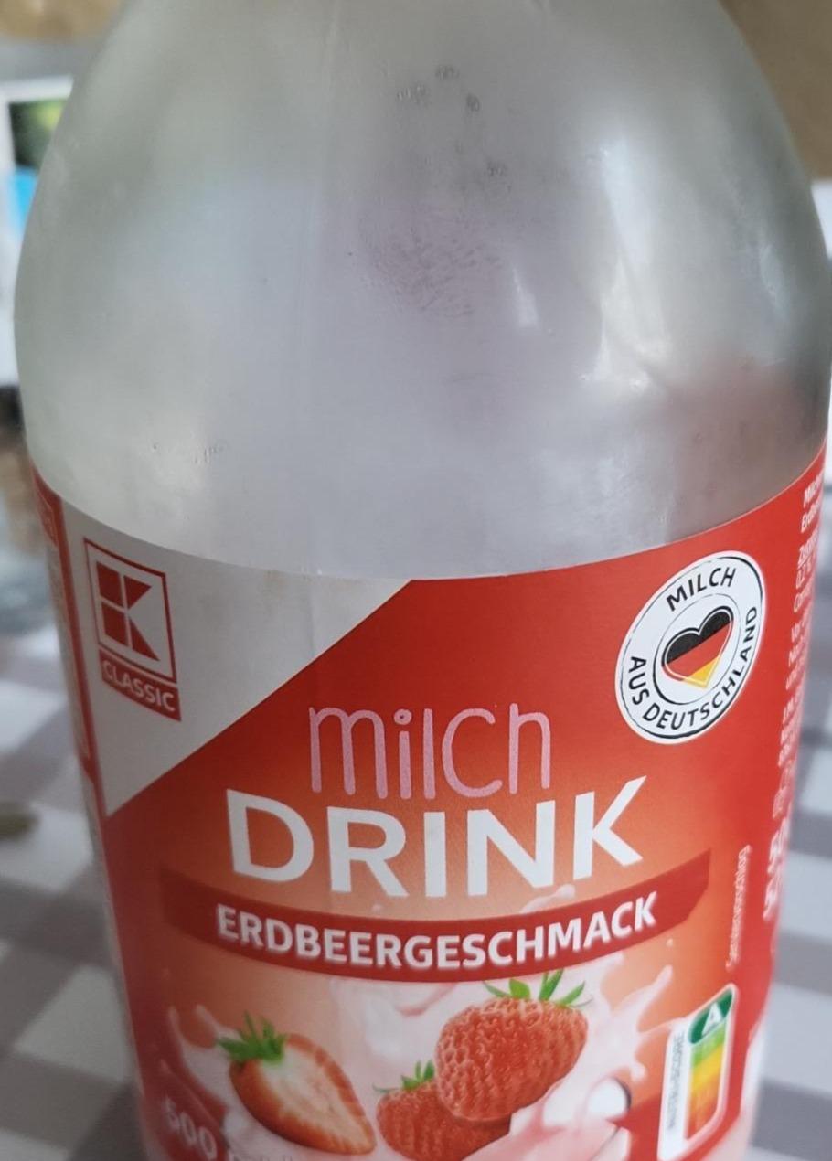 Fotografie - Milch Drink Erdbeere Geschmack K-Classic