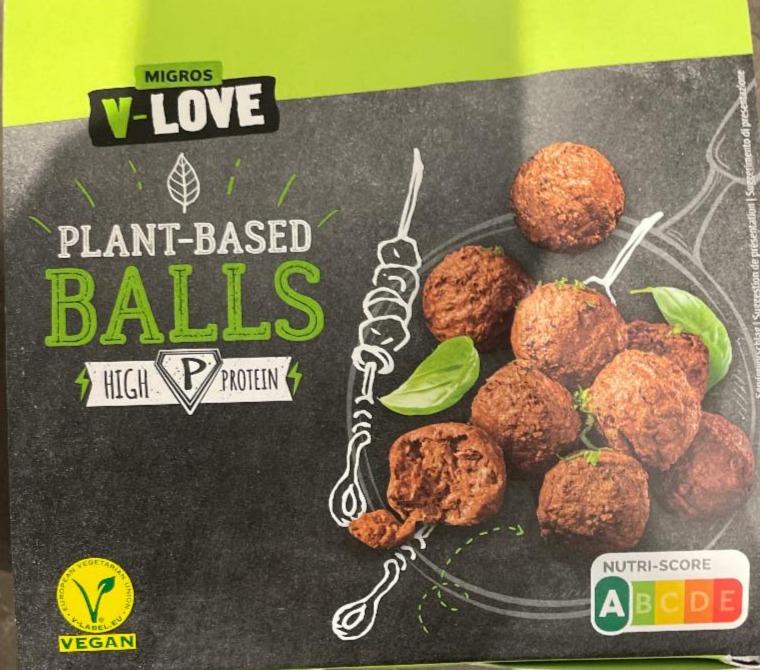 Fotografie - V-love Plant-based balls Migros