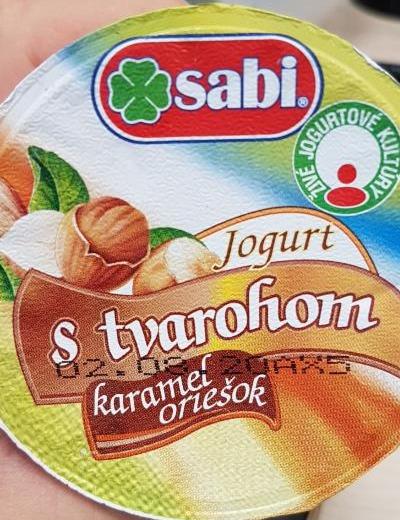 Fotografie - Sabi jogurt tvarohový karamel oříšek