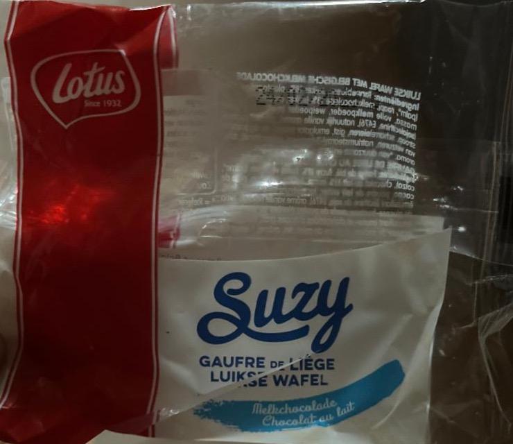 Fotografie - Suzy gaufre de Liège au chocolat au lait Lotus