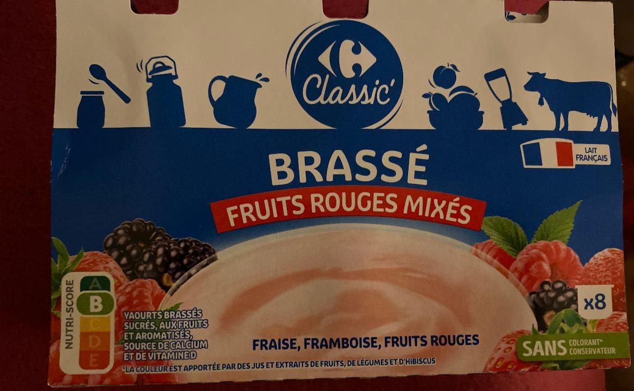 Fotografie - Brassé fruits rouges mixés Carrefour Classic