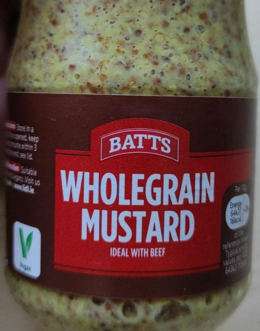 Fotografie - Wholegrain Mustard Batts