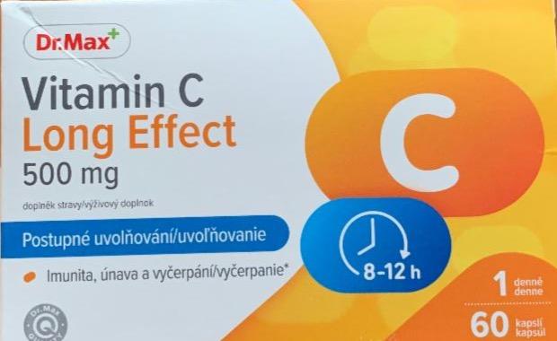 Fotografie - Vitamin C long effect Dr. Max 500mg