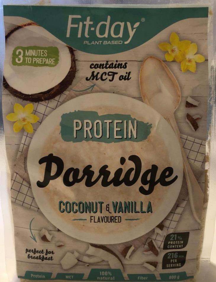 Fotografie - Protein Porridge Coconut & Vanilla Fit-day