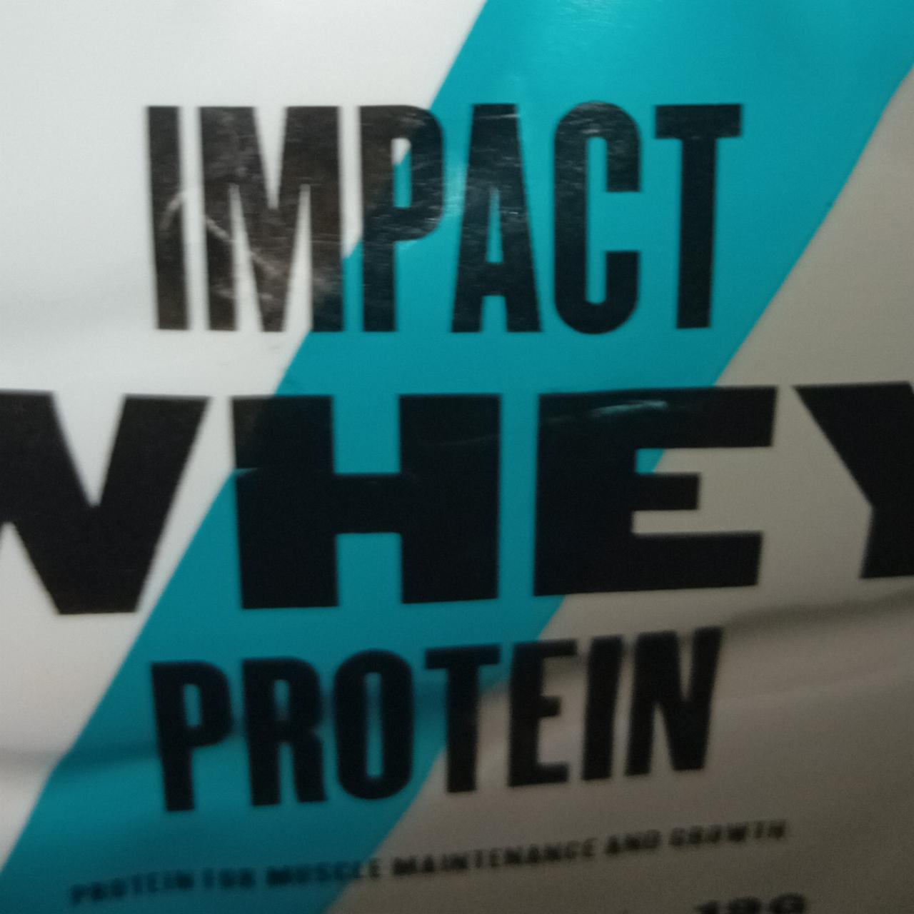 Fotografie - IMPACT WHEY PROTEIN chocalate smooth