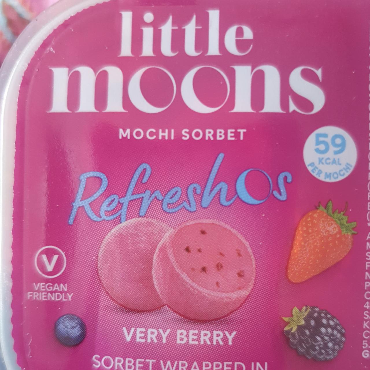 Fotografie - Mochi sorbet Refreshos Very berry Little Moons