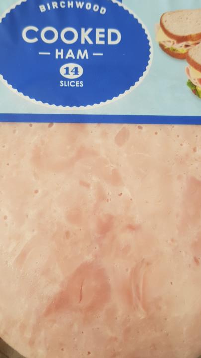 Fotografie - Cooked Ham 14 slices Birchwood