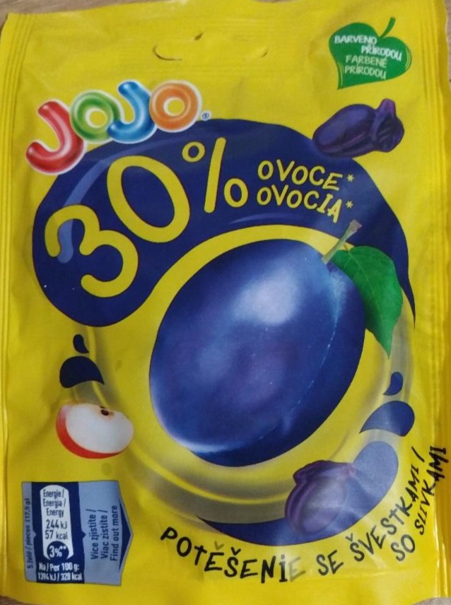 Fotografie - Potěšení se švestkami 30% ovoce Jojo