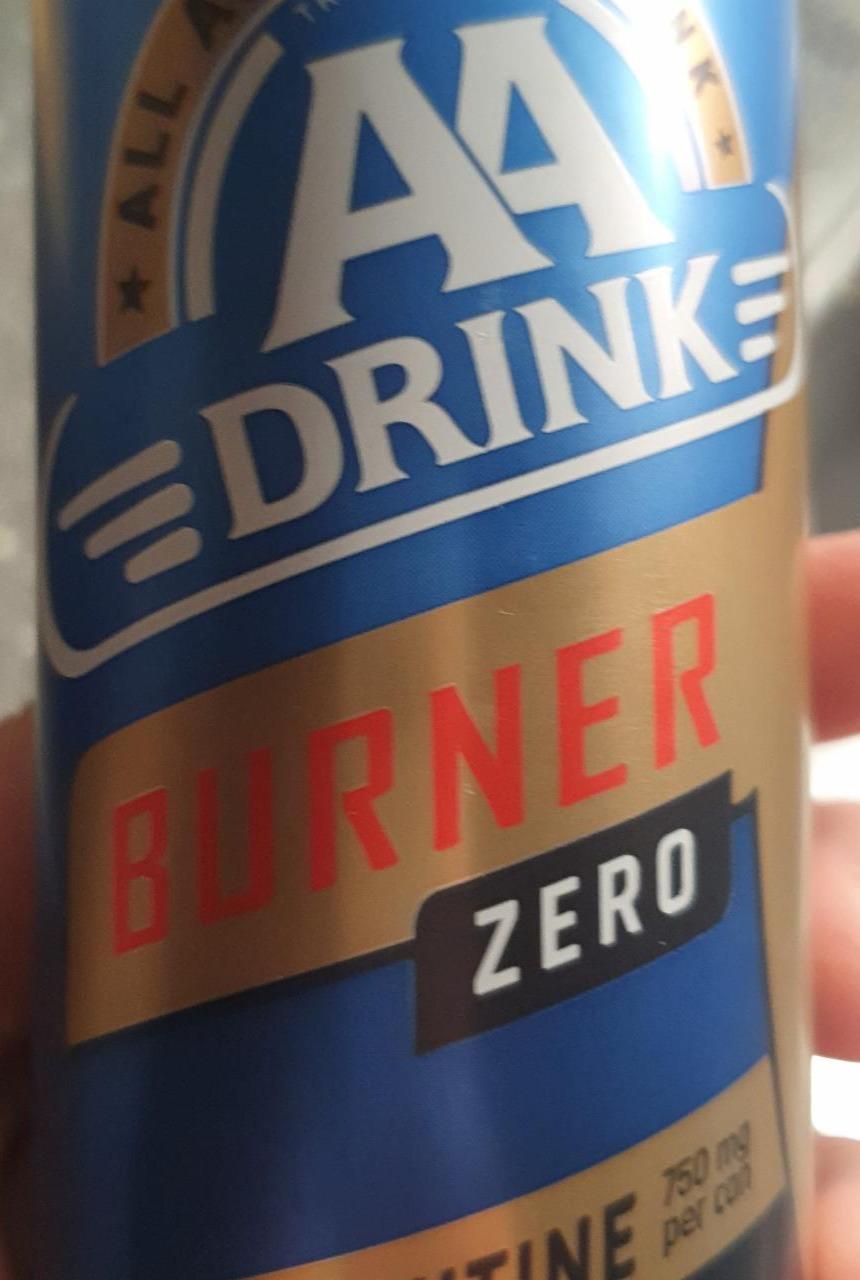 Fotografie - Burner Zero AA Drink