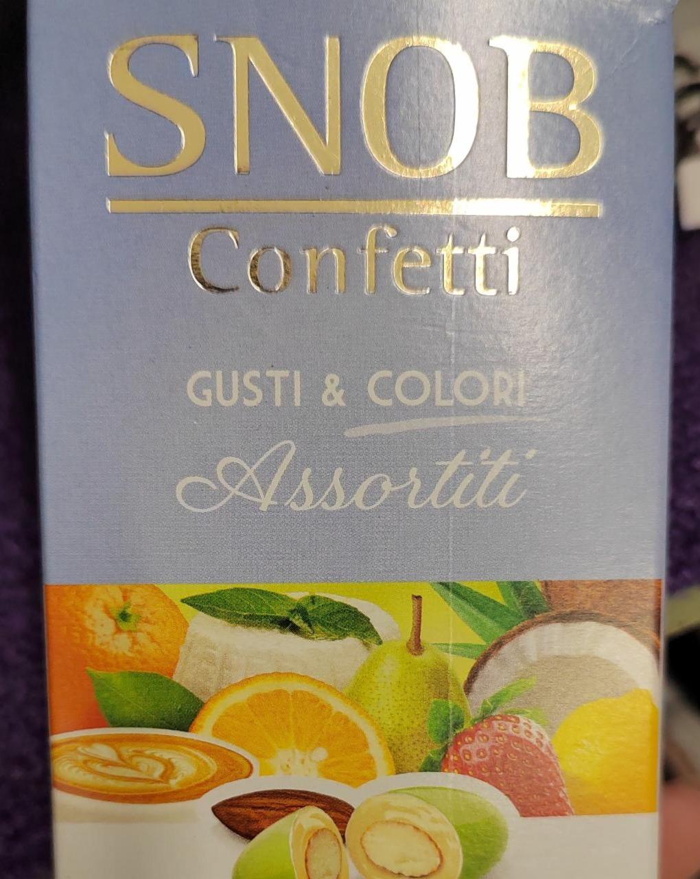 Fotografie - Confetti Gusti & Colori Assortiti Snob