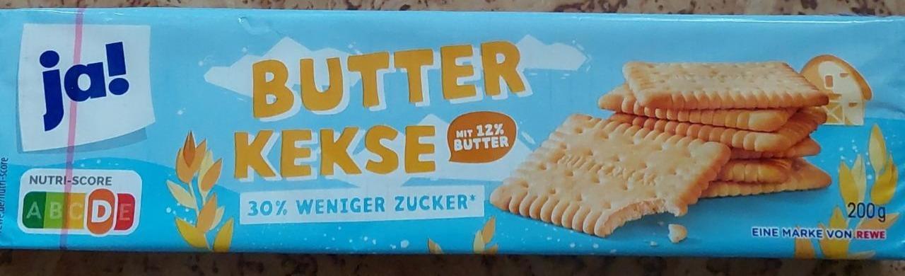 Fotografie - Butter Kekse 30% weniger Zucker Ja!