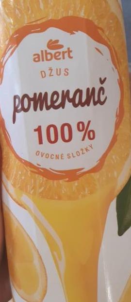 Fotografie - džus pomeranč 100% ovocné složky Albert