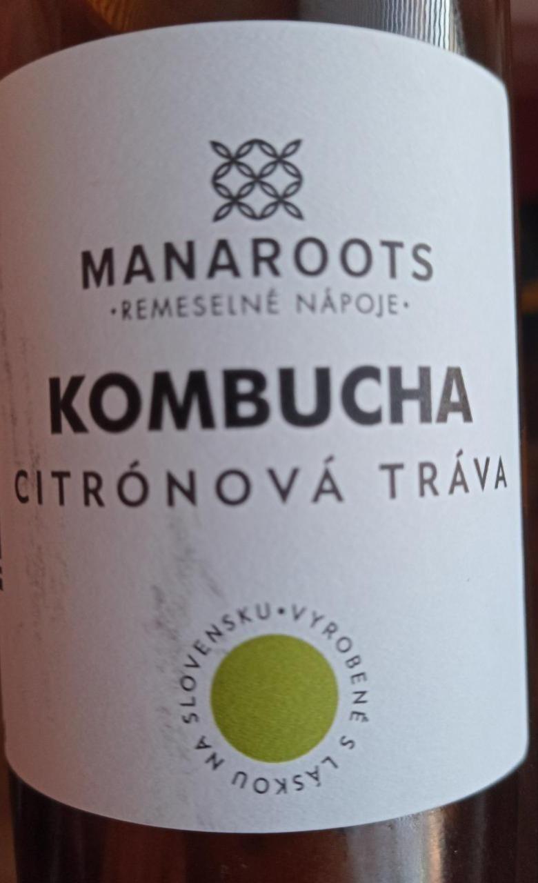 Fotografie - Kombucha citronová tráva Manaroots