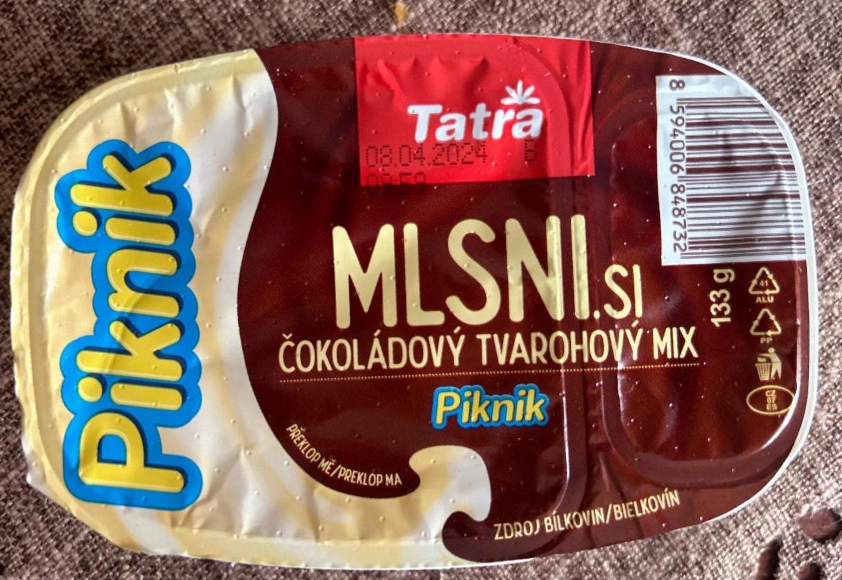 Fotografie - Mlsni.si čokoládový tvarohový mix Piknik Tatra