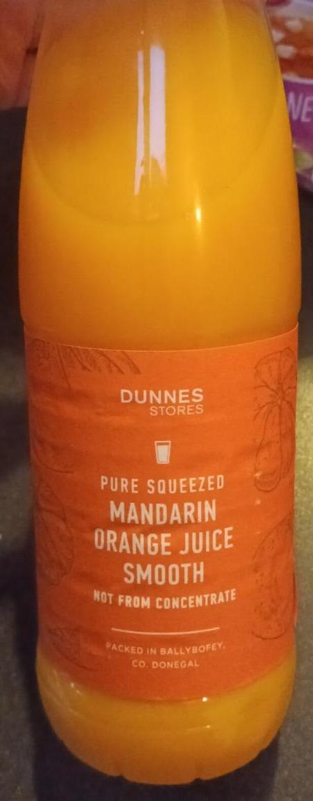 Fotografie - Mandarin Orange Juice Smooth Dunnes Stores