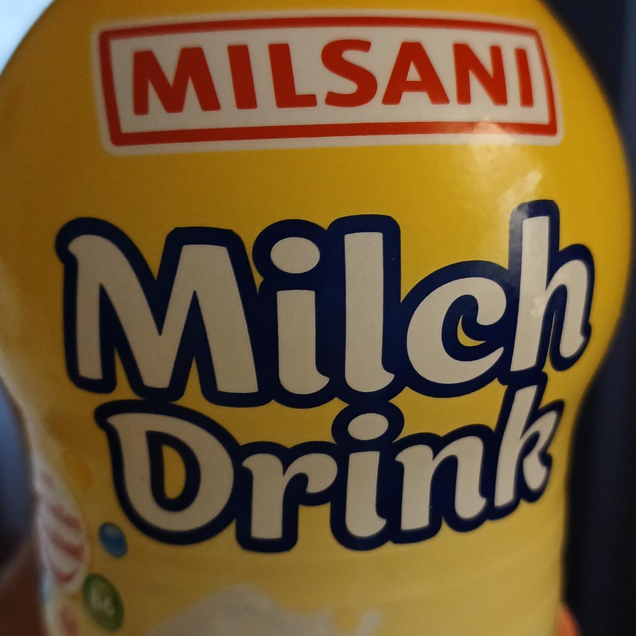 Fotografie - Milch Drinke Bananen Geschmack Milsani