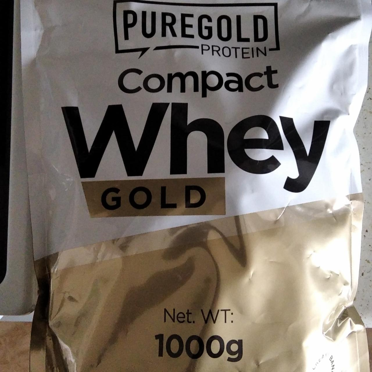 Fotografie - Compact whey gold banana Puregold protein