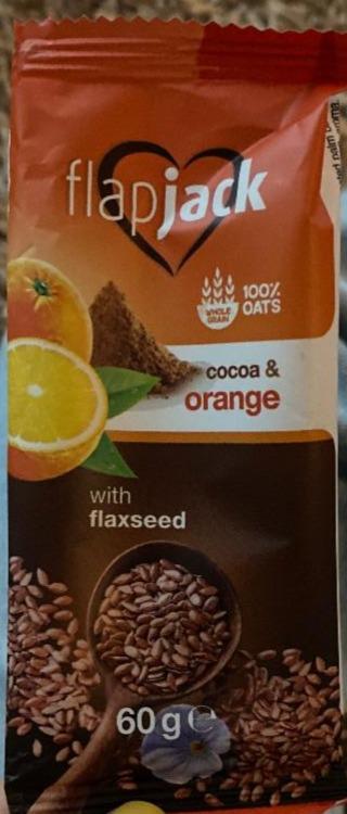 Fotografie - Flapjack Cocoa & Orange with flaxseed