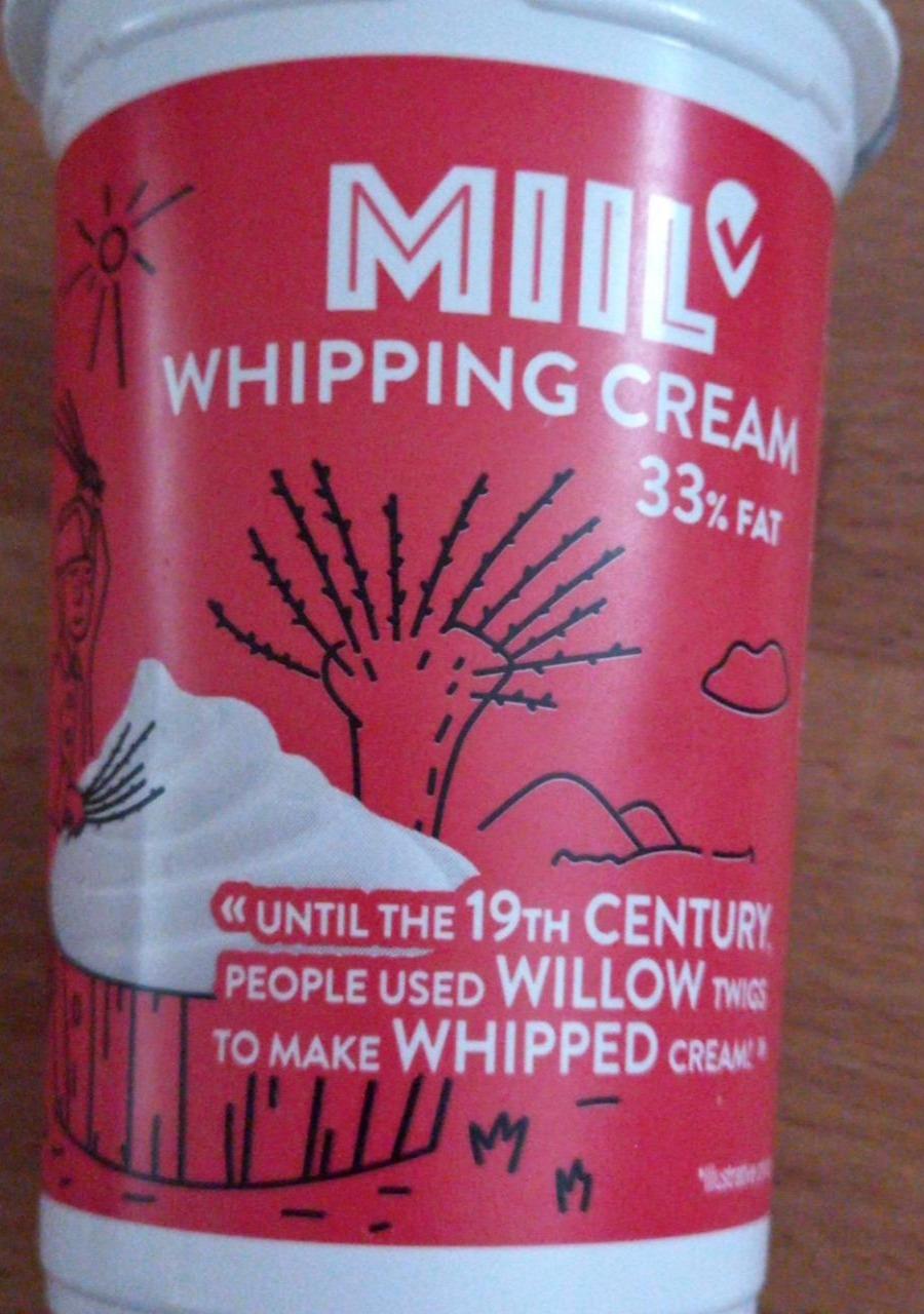 Fotografie - Whipping Cream 33% Fat Miil