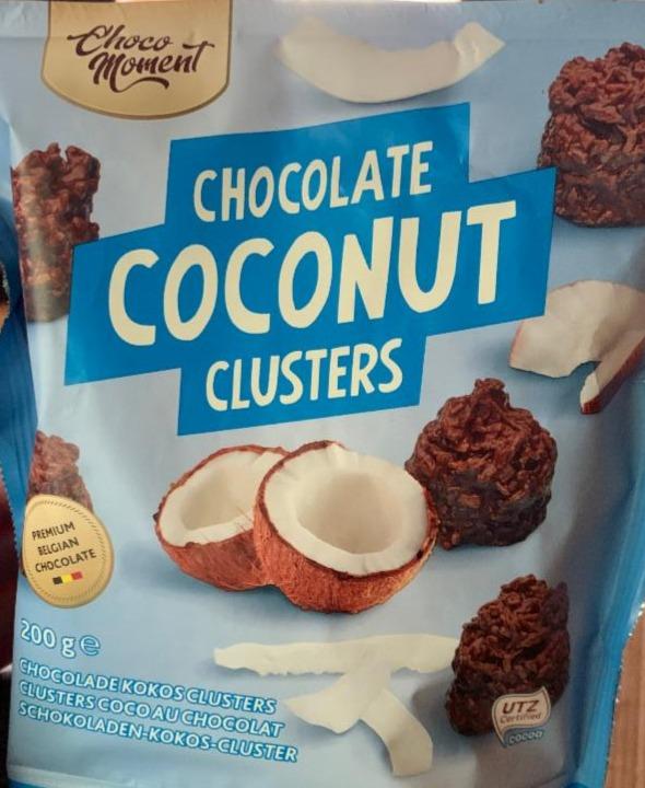 Fotografie - Chocolate coconut clusters